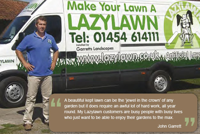 Sole provider of Lazy Lawn for Bristol